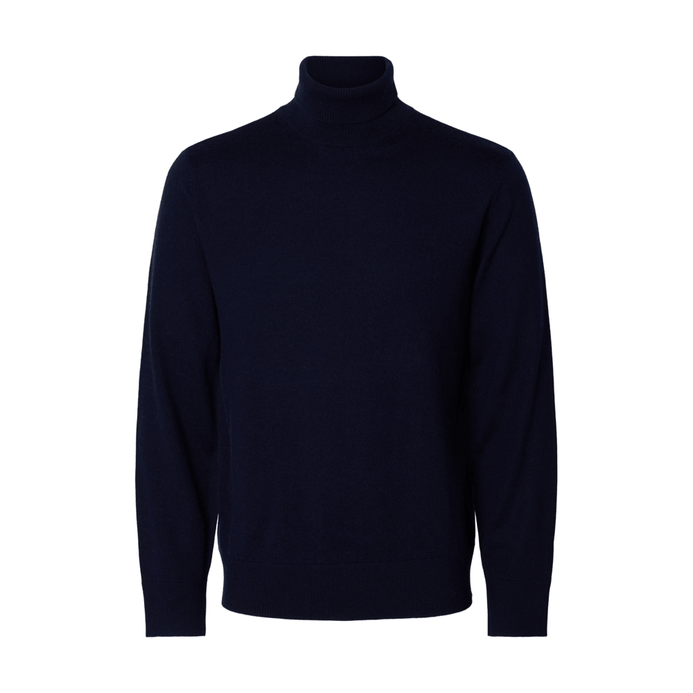 Selected Homme Tray Brushed Merino Roll Neck Jumper